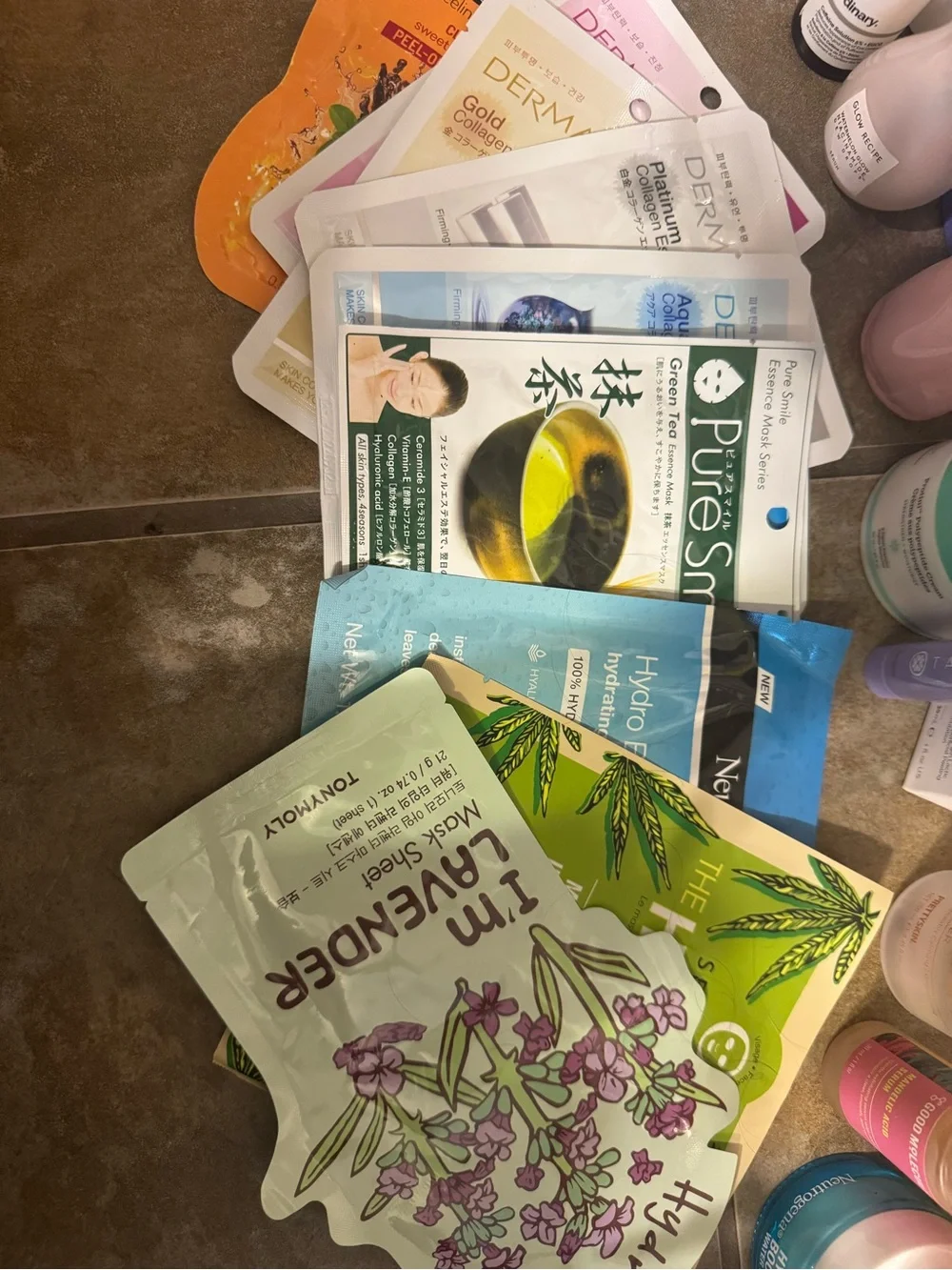 Skincare Mix - Assorted Serums, Cleansers & Sheet Masks